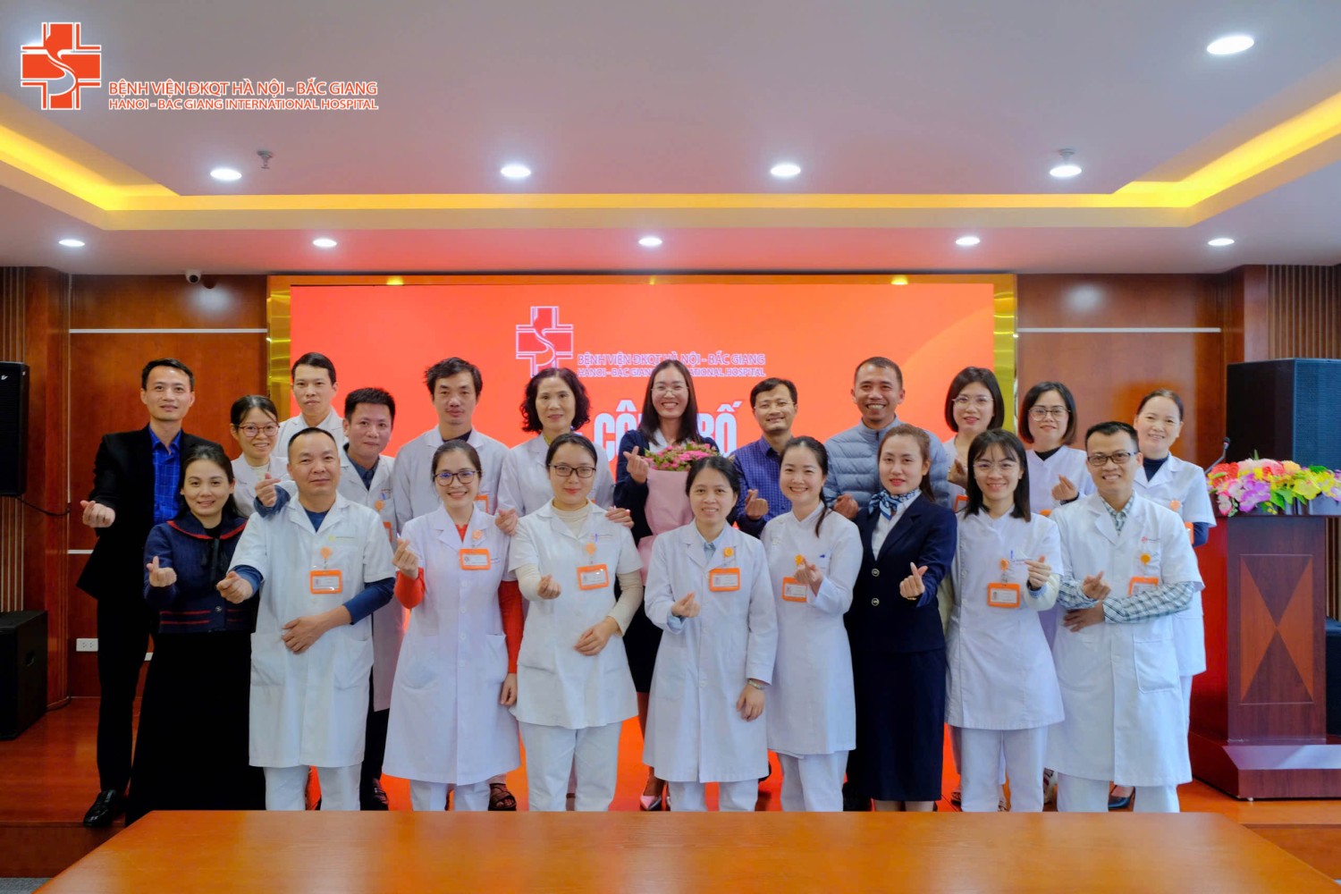 LỄ CÔNG BỐ QUYẾT ĐỊNH BỔ NHIỆM CHỨC DANH PHÓ GIÁM ĐỐC BỆNH VIỆN ĐA KHOA QUỐC TẾ HÀ NỘI – BẮC GIANG